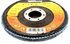 71988 by FORNEY INDUSTRIES INC. - Flap Disc, Blue Zirconia, 120 Grit Type 29, Depressed Center, 4-1/2" with 7/8" Arbor ZA120