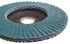 71992 by FORNEY INDUSTRIES INC. - Flap Disc, Blue Zirconia, 60 Grit Type 29, Depressed Center, 4" with 5/8" Arbor ZA60