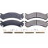 17-784 by POWERSTOP BRAKES - Z17 EVOLUTION CERAMIC BRAKE PADS W/ HARDWARE