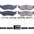 Z231066 by POWERSTOP BRAKES - Z23 EVOLUTION SPORT CARBON-FIBER BRAKE PADS W/ HARDWARE