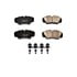 17720 by POWERSTOP BRAKES - Z17 EVOLUTION CERAMIC BRAKE PADS W/ HARDWARE