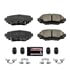 Z231729 by POWERSTOP BRAKES - Z23 EVOLUTION SPORT CARBON-FIBER BRAKE PADS W/ HARDWARE