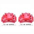S4796 by POWERSTOP BRAKES - Red Powder Coated Calipers