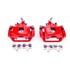 S5464 by POWERSTOP BRAKES - Red Powder Coated Calipers