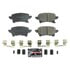 Z232233 by POWERSTOP BRAKES - Z23 EVOLUTION SPORT CARBON-FIBER BRAKE PADS W/ HARDWARE