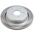 AR8752SCR by POWERSTOP BRAKES - Disc Brake Rotor - Rear, Vented, Semi-Coated for 07-09 Chrysler Aspen