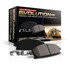 17-1043 by POWERSTOP BRAKES - Z17 EVOLUTION CERAMIC BRAKE PADS W/ HARDWARE