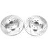JBR1154XPR by POWERSTOP BRAKES - Evolution® Disc Brake Rotor - Performance, Drilled, Slotted and Plated