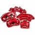 S4297 by POWERSTOP BRAKES - Red Powder Coated Calipers
