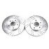 AR85146XPR by POWERSTOP BRAKES - Evolution® Disc Brake Rotor - Performance, Drilled, Slotted and Plated