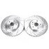 JBR1117XPR by POWERSTOP BRAKES - Evolution® Disc Brake Rotor - Performance, Drilled, Slotted and Plated
