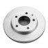 JBR577EVC by POWERSTOP BRAKES - Evolution® Disc Brake Rotor - Coated