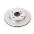 JBR797EVC by POWERSTOP BRAKES - Evolution® Disc Brake Rotor - Coated