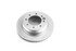 JBR1572EVC by POWERSTOP BRAKES - Evolution® Disc Brake Rotor - Coated