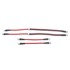 BH00111 by POWERSTOP BRAKES - Brake Hose Line Kit - Performance, Front and Rear, Braided, Stainless Steel