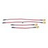 BH00087 by POWERSTOP BRAKES - Brake Hose Line Kit - Performance, Front and Rear, Braided, Stainless Steel