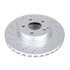 EBR1629EVC by POWERSTOP BRAKES - Evolution® Disc Brake Rotor - Coated