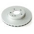 EBR1693EVC by POWERSTOP BRAKES - Evolution® Disc Brake Rotor - Coated