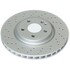 EBR1821EVC by POWERSTOP BRAKES - Evolution® Disc Brake Rotor - Coated