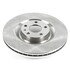 EBR821 by POWERSTOP BRAKES - AutoSpecialty® Disc Brake Rotor