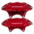 S5284 by POWERSTOP BRAKES - Red Powder Coated Calipers