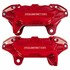 S2632 by POWERSTOP BRAKES - Red Powder Coated Calipers