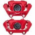 S3238 by POWERSTOP BRAKES - Red Powder Coated Calipers