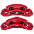 S4814 by POWERSTOP BRAKES - Red Powder Coated Calipers