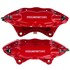 S5114 by POWERSTOP BRAKES - Red Powder Coated Calipers