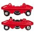 S2970 by POWERSTOP BRAKES - Red Powder Coated Calipers