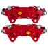 S2712 by POWERSTOP BRAKES - Red Powder Coated Calipers