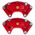 S6232 by POWERSTOP BRAKES - Red Powder Coated Calipers