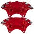 S5284 by POWERSTOP BRAKES - Red Powder Coated Calipers