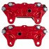 S2632 by POWERSTOP BRAKES - Red Powder Coated Calipers