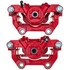 S3238 by POWERSTOP BRAKES - Red Powder Coated Calipers