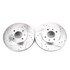 JBR1159XPR by POWERSTOP BRAKES - Evolution® Disc Brake Rotor - Performance, Drilled, Slotted and Plated