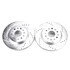 AR82193XPR by POWERSTOP BRAKES - Evolution® Disc Brake Rotor - Performance, Drilled, Slotted and Plated