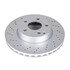 EBR1626EVC by POWERSTOP BRAKES - Evolution® Disc Brake Rotor - Coated