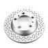 EBR1079EVC by POWERSTOP BRAKES - Evolution® Disc Brake Rotor - Coated