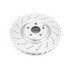 EBR1454EVC by POWERSTOP BRAKES - Evolution® Disc Brake Rotor - Coated