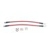 BH00006 by POWERSTOP BRAKES - Brake Hose Line Kit - Performance, Front, Braided, Stainless Steel