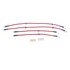 BH00060 by POWERSTOP BRAKES - Brake Hose Line Kit - Performance, Front and Rear, Braided, Stainless Steel