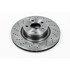 EBR650 by POWERSTOP BRAKES - AutoSpecialty® Disc Brake Rotor