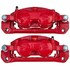 S5486 by POWERSTOP BRAKES - Red Powder Coated Calipers