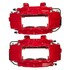 S5128 by POWERSTOP BRAKES - Red Powder Coated Calipers