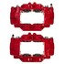 S6278 by POWERSTOP BRAKES - Red Powder Coated Calipers