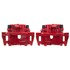 S5098 by POWERSTOP BRAKES - Red Powder Coated Calipers