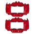 S2766 by POWERSTOP BRAKES - Red Powder Coated Calipers