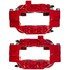 S5520 by POWERSTOP BRAKES - Red Powder Coated Calipers