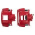 S5044EB by POWERSTOP BRAKES - Red Powder Coated Calipers